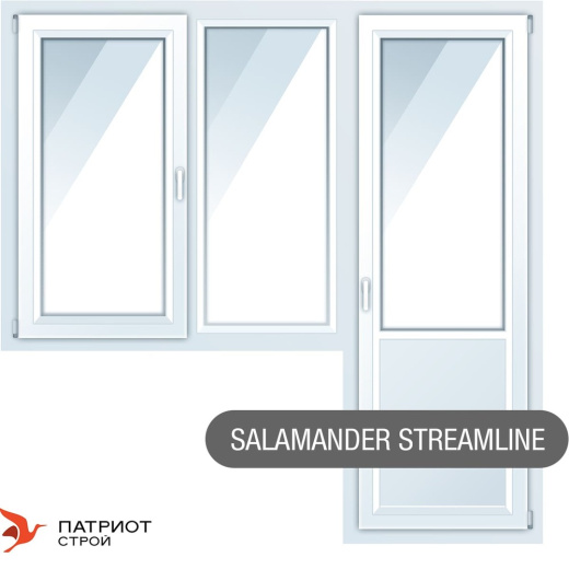 Балконные группы Salamander Streamline (Германия) 2000*1400